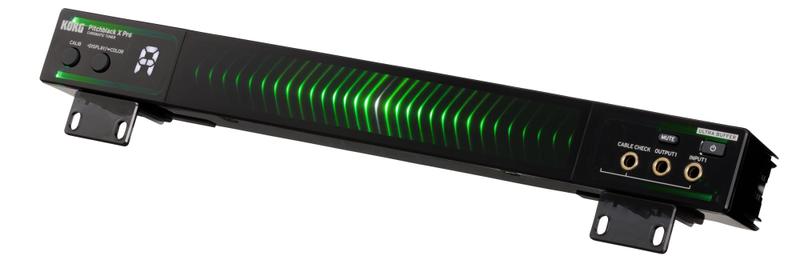 Tuner Korg Pitchblack X Pro Chromatic Rack Mount com testador de